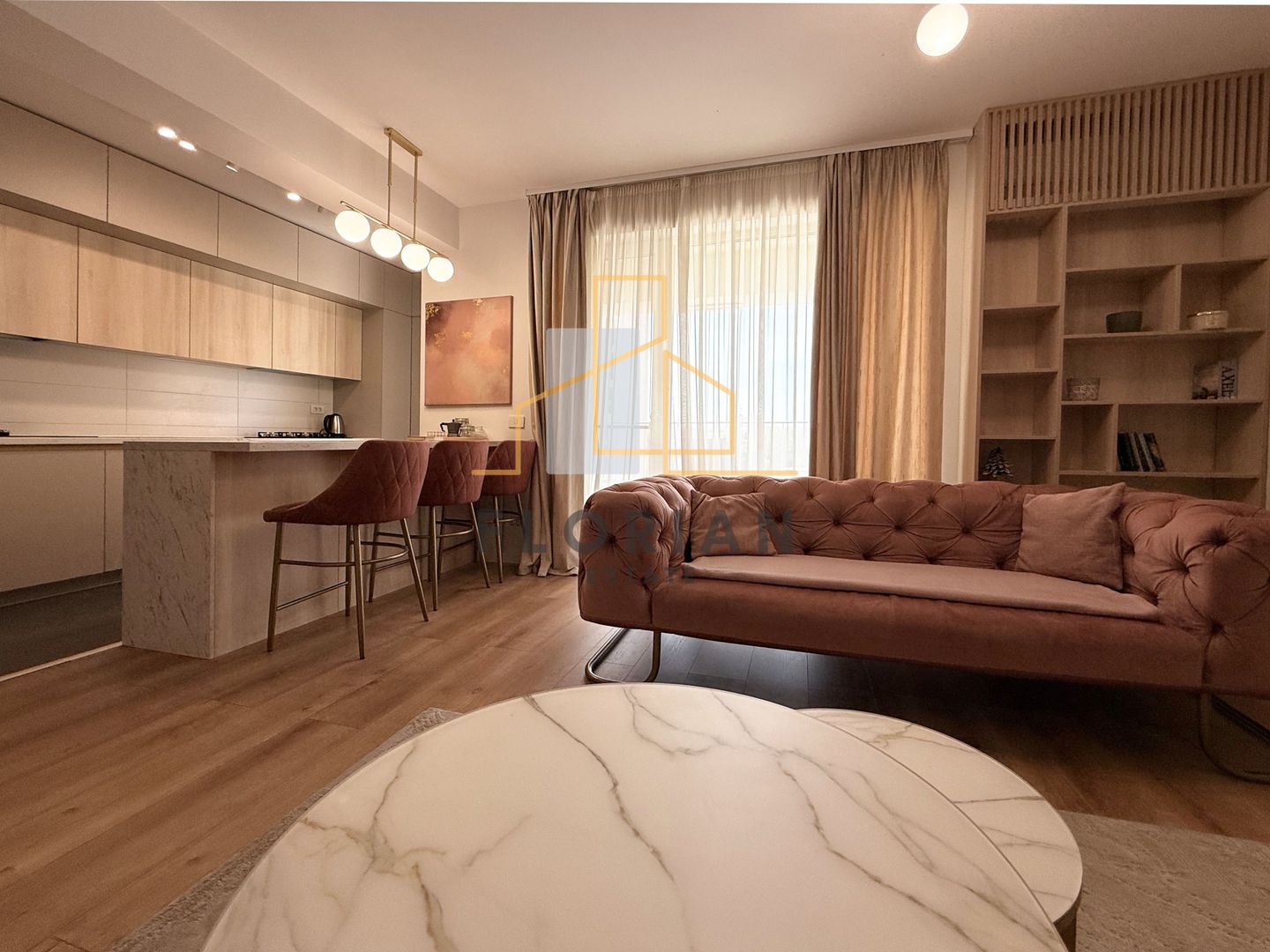 Apartament de lux cu 2 camere, de inchiriat, 650 euro, City of Mara - Poză 11