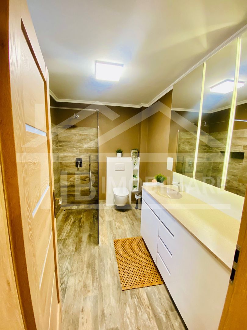 Apartament de 2 camere, lux, 64mp, parcare, Zona Centrala - Poză 7