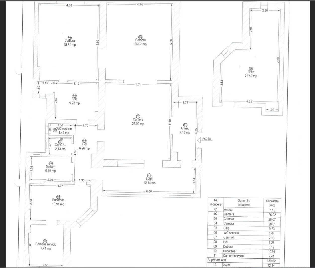 Apartament spatios zona Unirii - Poză 3
