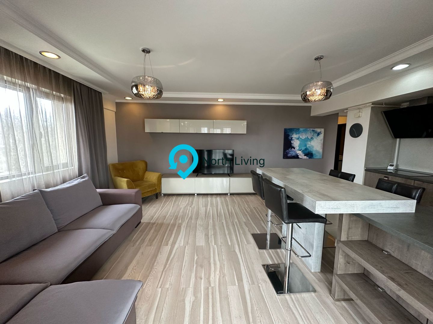 Chirie 3 Camere - Iancu Nicolae. Parcare Inclusă - Piscină Exterioară - Poză 1