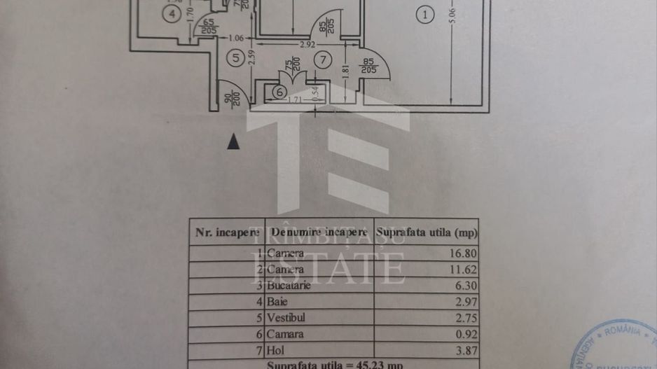 Apartament 2 camere Metrou Obor Colentina - Schiță 20