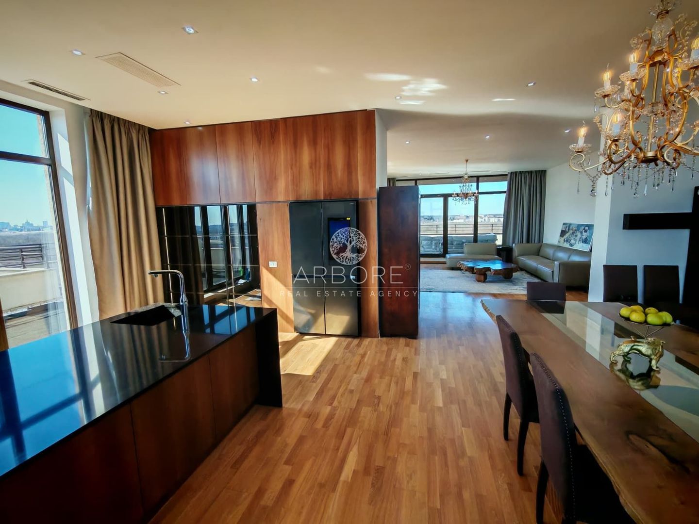 Penthouse 5 camere 250 mp lângă Ambasada SUA , zona Băneasa București - Poză 4