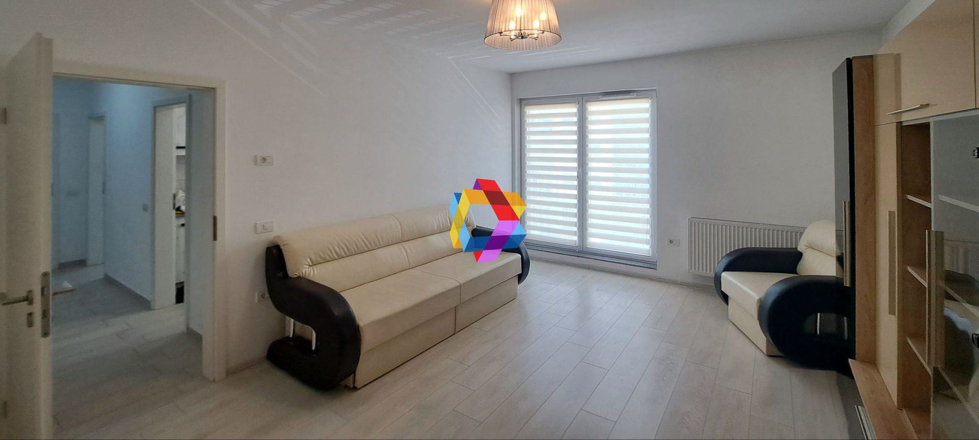 Apartament cu doua camere, zona Tractorul - Coresi, 51 mp + loc parcare subteran - Poză 6