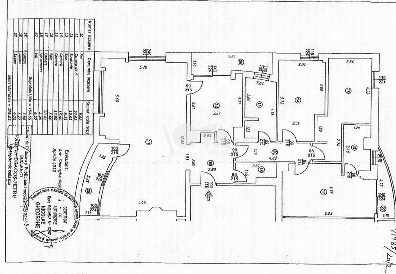 De vânzare: apartament 4 camere + parcare - Primăverii - Jean Monnet. - Poză 14