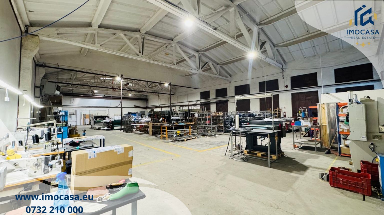 Hală de închiriat divizată, dotată Aradul nou 500-4000 mp - Poză 14