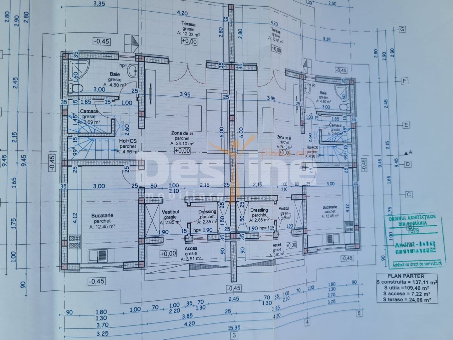 Duplex  în Miroslava – 4 camere, 105 mp utili, teren 300 mp - Poză 10