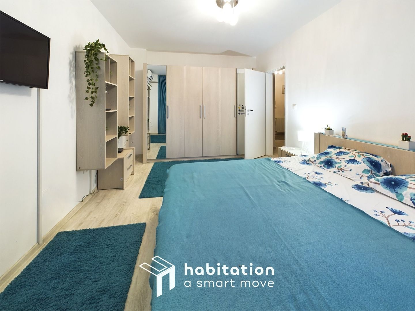 Tur virtual 2 camere, modern si vibrant, cu parcare, zona Torontalului - Poză 9