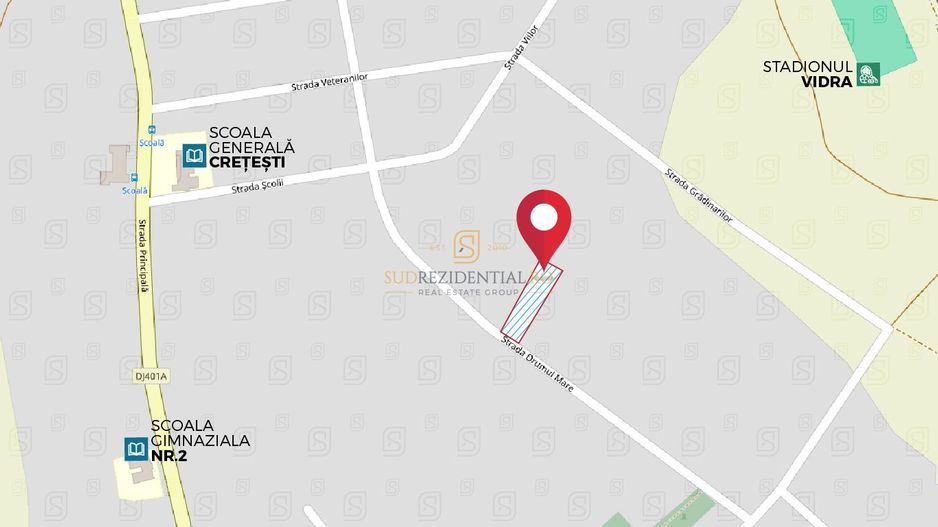 Teren intravilan de vânzare 2.826 mp – Vidra, Ilfov – dublă deschidere - Poză 4