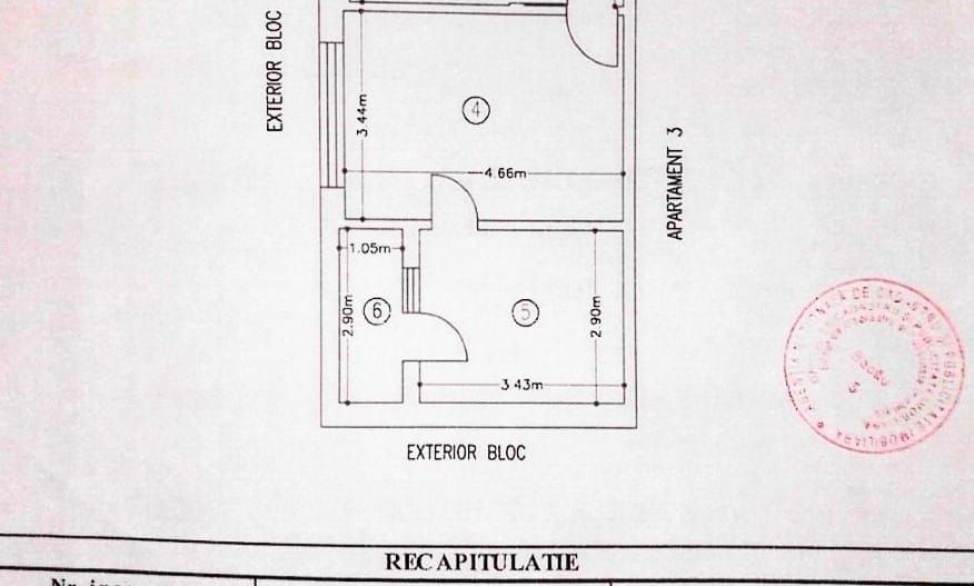 țApartament cu 2 camere de vânzare în zona Mioritei - Poză 17