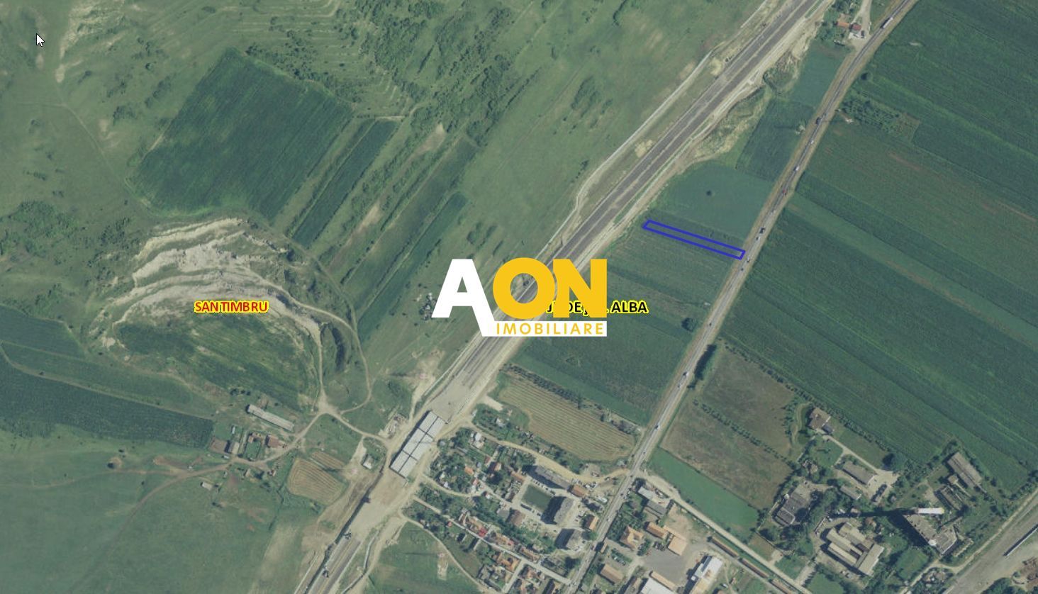 Teren extravilan, 1868 mp, Santimbru - Poză 1