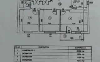 Apartament 4 camere Aviatiei - Schiță 11