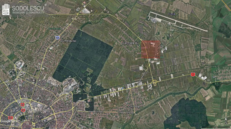 TEREN INDUSTRIAL/COMERCIAL ZONA AEROPORT 31.000 MP - Poză 6