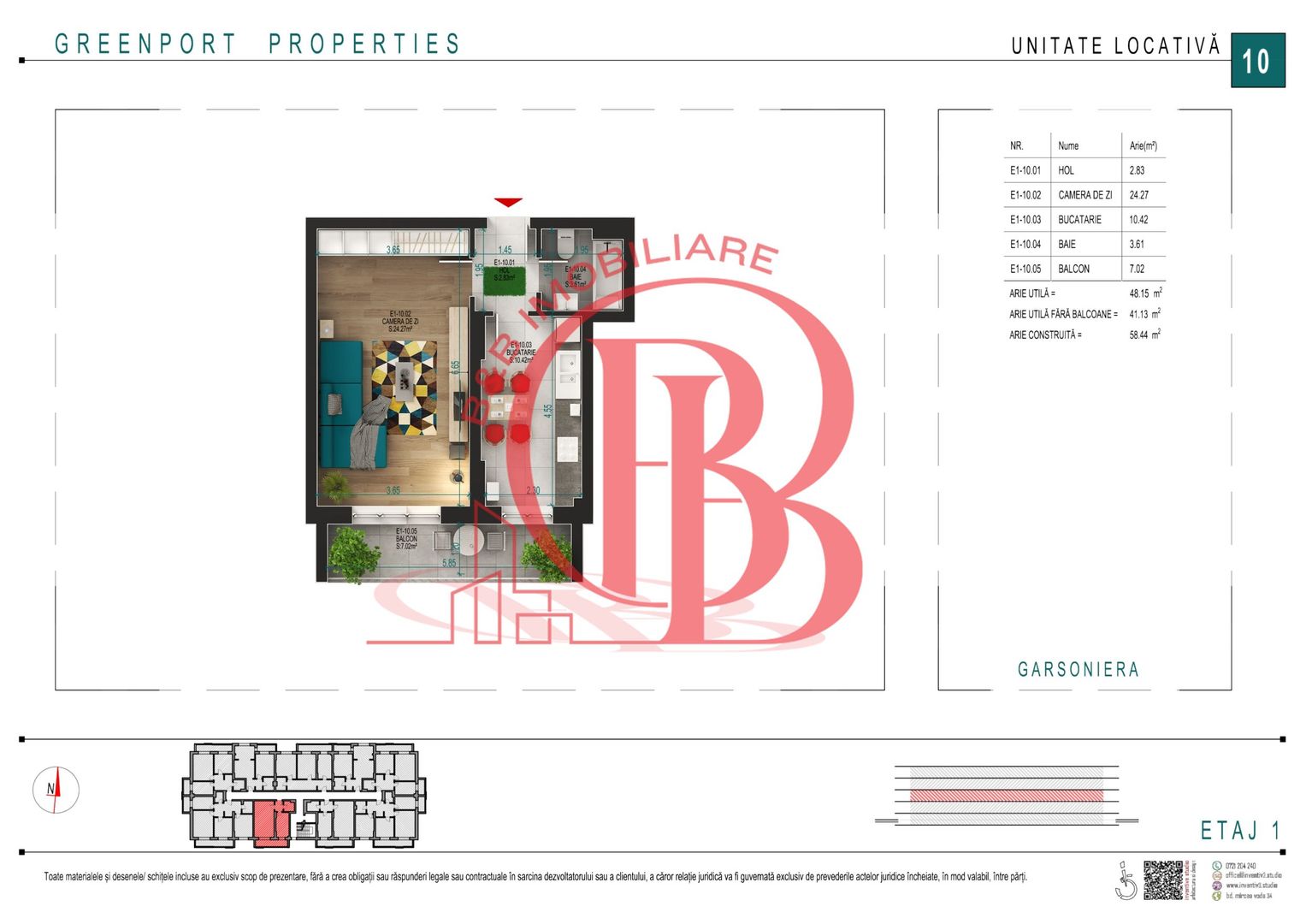 Garsoniera ideala pentru investitie  Titan Pallady - Schiță 1