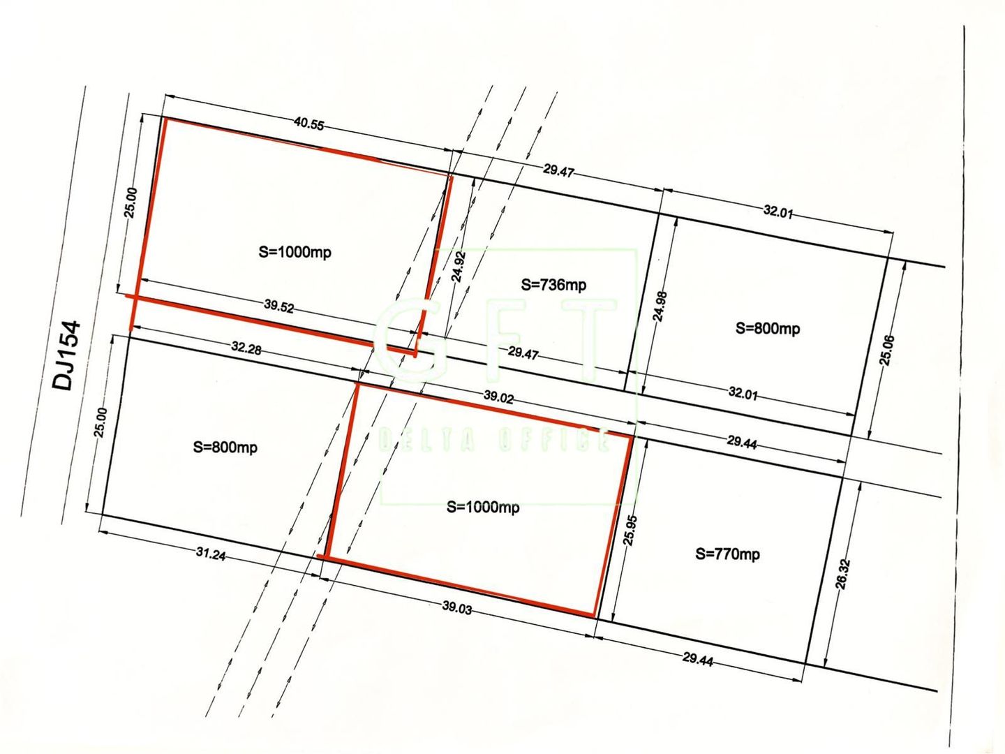 Teren intravilan 1000  mp ideal investitie Sarata - Poză 5