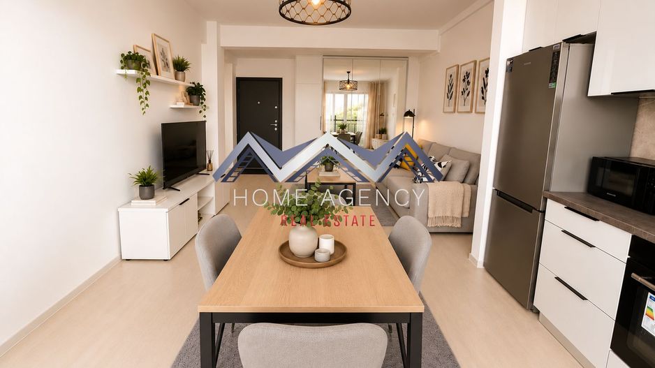Apartament cu 2 camere în Otopeni, balcon și loc de parcare inclus - Poză 3