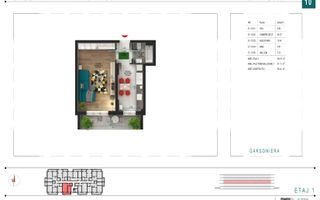 Titan-Pallady Garsoniera Decomandata Loc Parcare Inclus - Poză 1