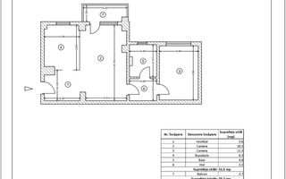 OPORTUNITATE | APARTAMENT 2 CAMERE | IANCULUI | BLOC 1983 - Schiță 8