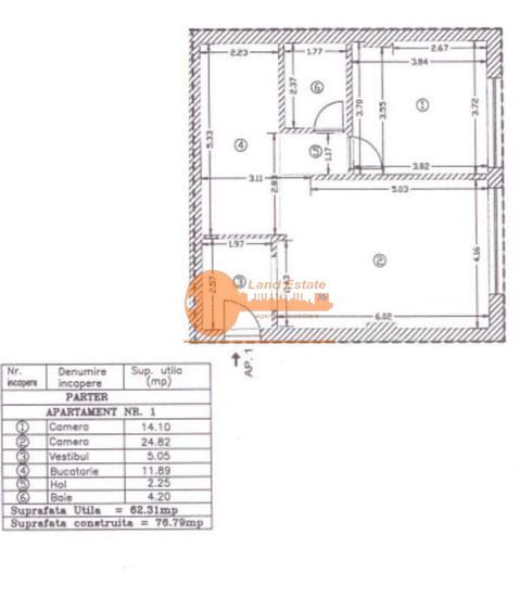 2 camere bloc 2010 zona Turda – Ion Mihalache - Poză 4