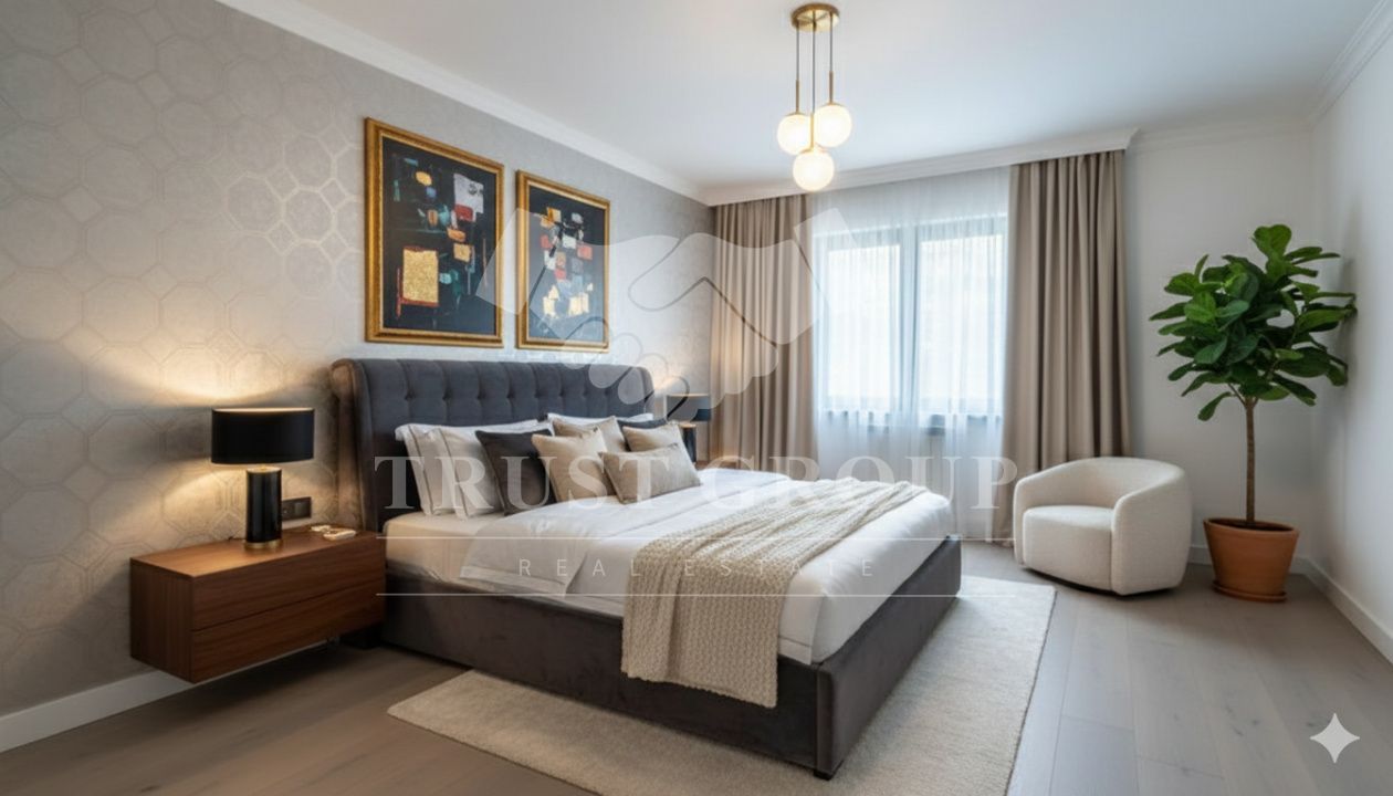 Apartament 4 camere - Herastrau | Parter cu terasa | Loc de parcare | - Poză 2
