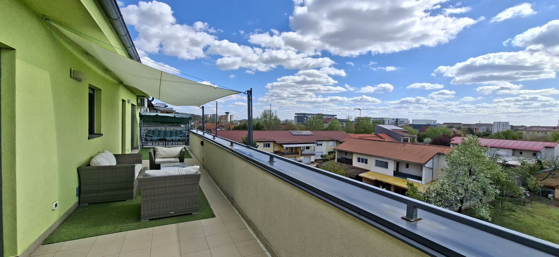 Penthouse 3 camere, terasa de 50mp - la prima inchiriere - Poză 24