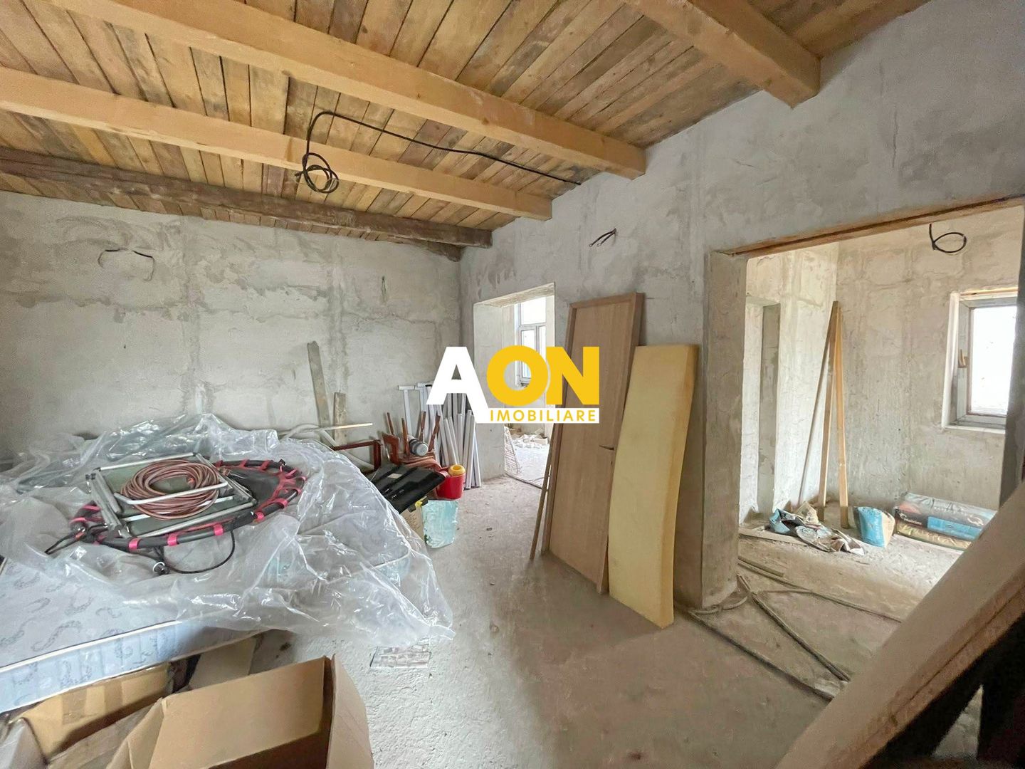 Casa 3 camere la gri, 122 mp  + anexa 50 mp la rosu - Poză 2