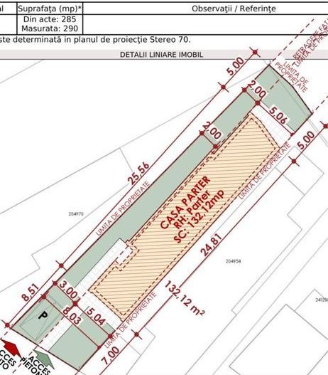 De vanzare teren 295mp, cert urbanism, Cora Alexandriei - Poză 5