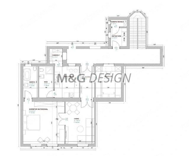 Semicentral-Balcescu, 3 camere renovat, Centrala gaz, - Poză 25