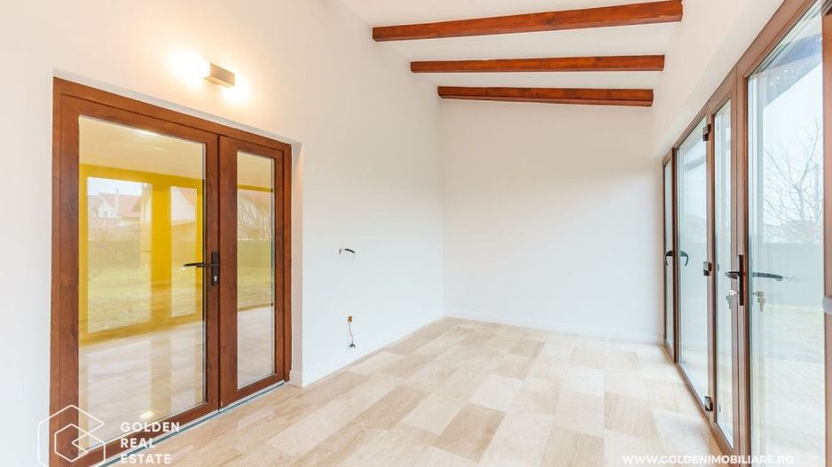 Casa noua la cheie, cu 3 dormitoare si 500 mp teren,  Sagu - Poză 8