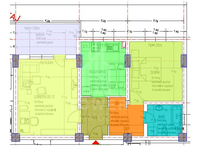 Apartament 2 camere de vânzare | Zona Cireșica-Sibiu - Poză 1