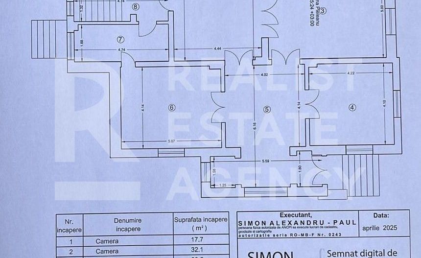 Proprietate exclusivistă cu 2 corpuri de clădire | Grădina Icoanei - Schiță 21