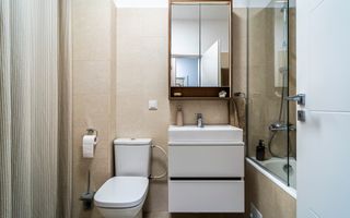 Plaza Mall, 2 camere, decomandat, 60 mp, etaj 2, mobilat, parcare subsol, boxa - Poză 11