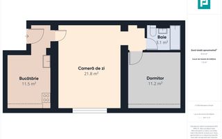 Apartament cochet cu 2 camere – Zona Dâmbovița - Poză 10