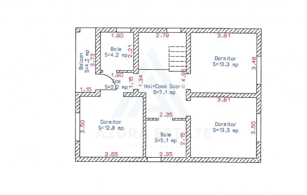 Casa premium 5 camere 120 mp utili curte 337 mp în Cisnadie - Poză 10