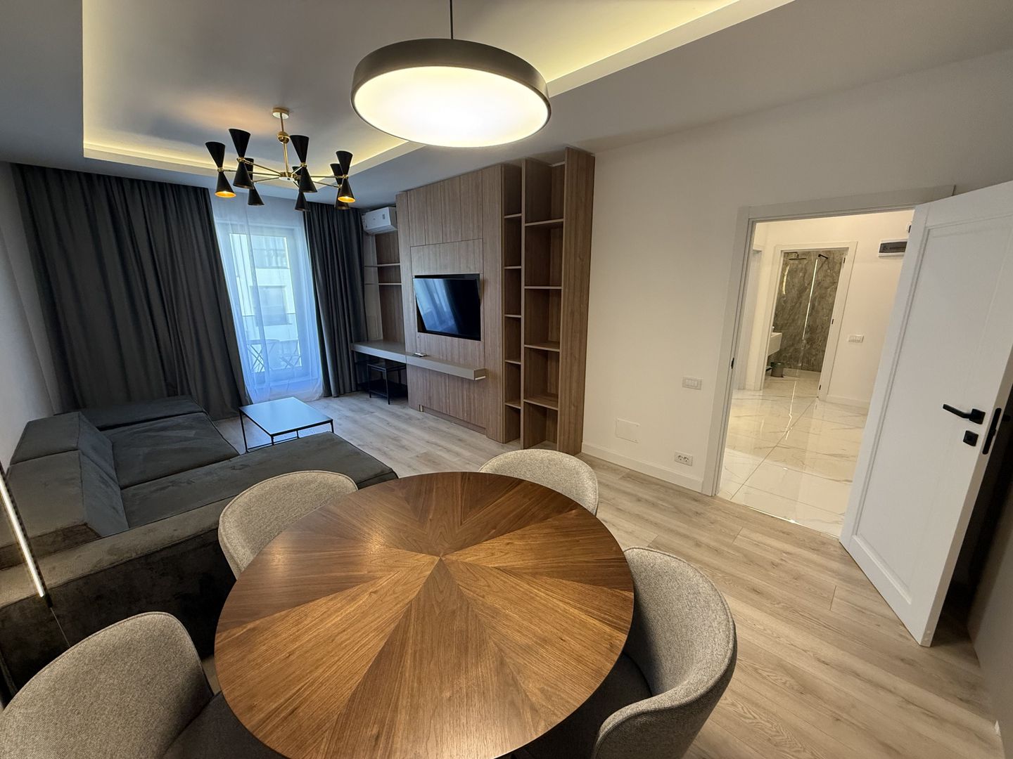 Apartament 2 Camere - Exigent  Residence -Lujerului Mobilat Modern - Poză 9