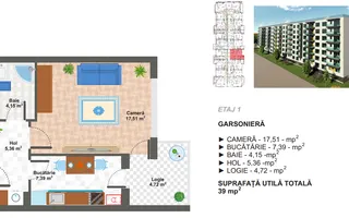METALURGIEI-DRUMUL BINELUI || Garsoniera decomandata - Poză 15