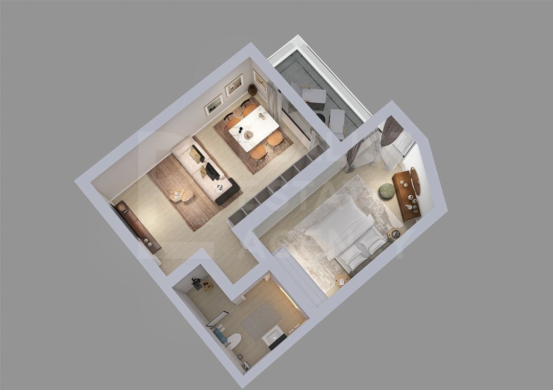 Vânzare, apartament cu 2 camere, Meraki Lago, Mamaia, Constanța - Poză 6