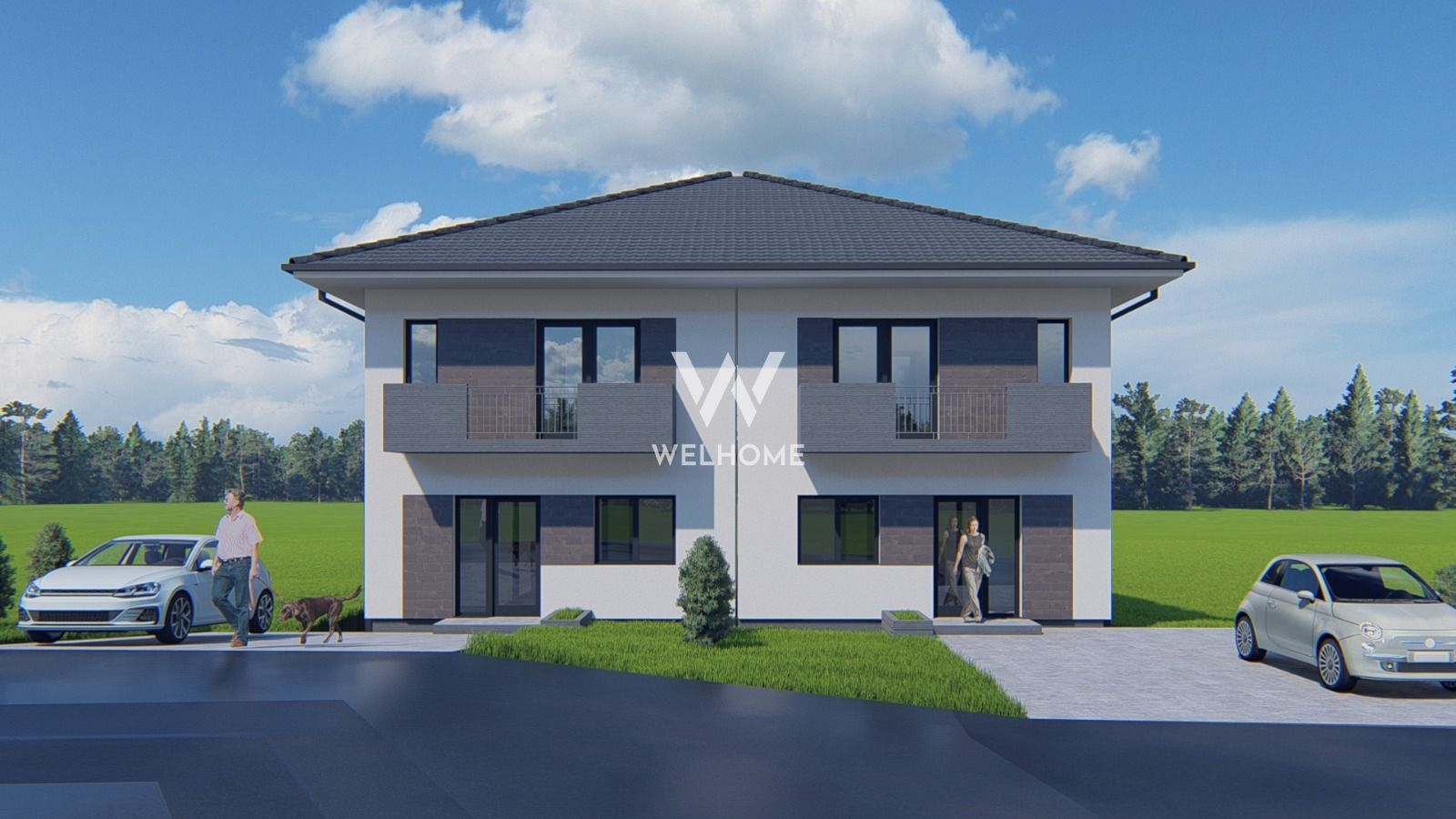 Duplex modern si calitativ cu curte generoasa - Cisnadie - Sibiu - Poză 11