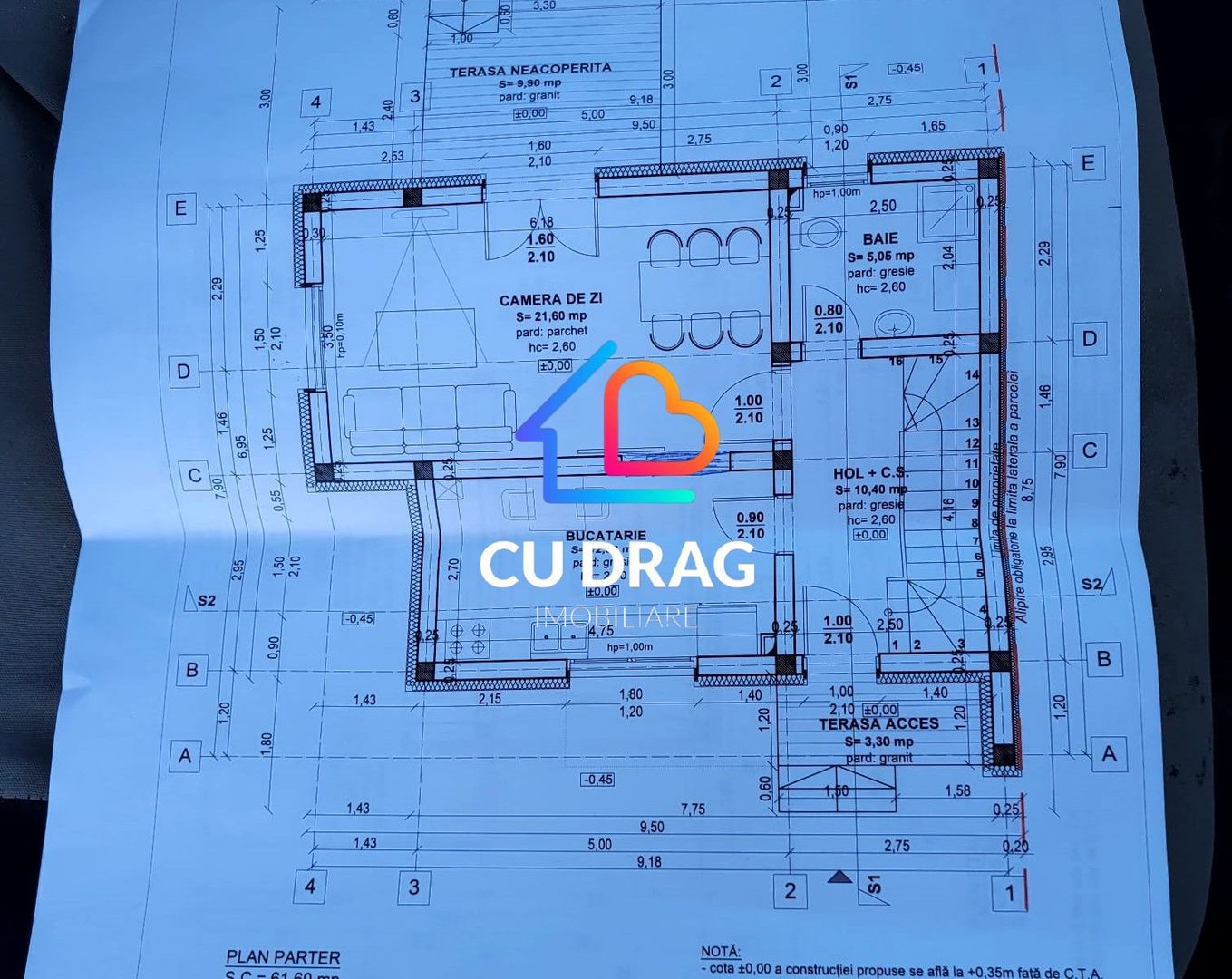 Duplex nou 4 camere - in apropierea zonei Lupeni, Sibiu sup utila 109 - Poză 2