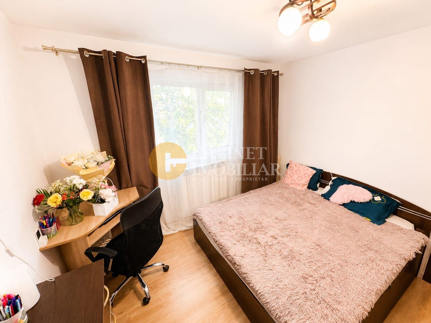 3 Camere Decomandat + 2 Băi + 2 balcoane- Mobilat si utilat- Zona Dacia - Poză 1