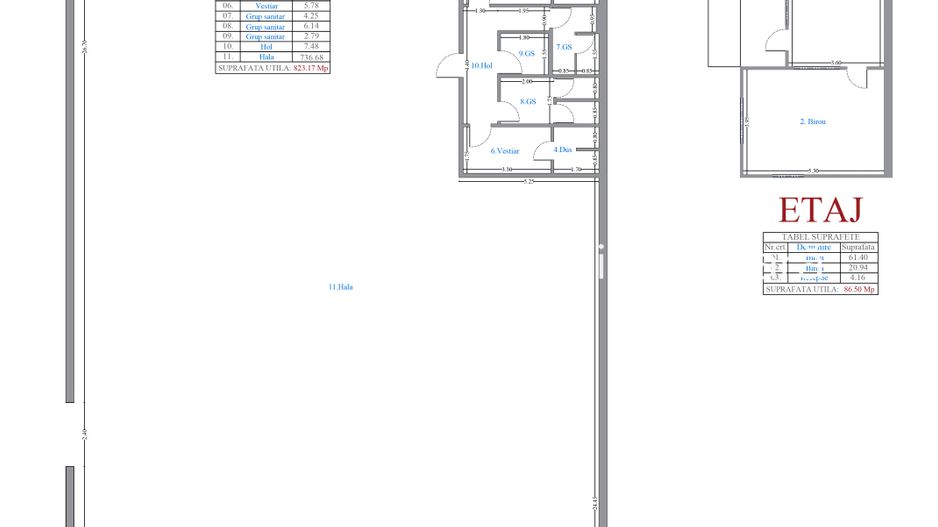 Hala industriala coborare autostrada la 500 eur/mp - Poză 5
