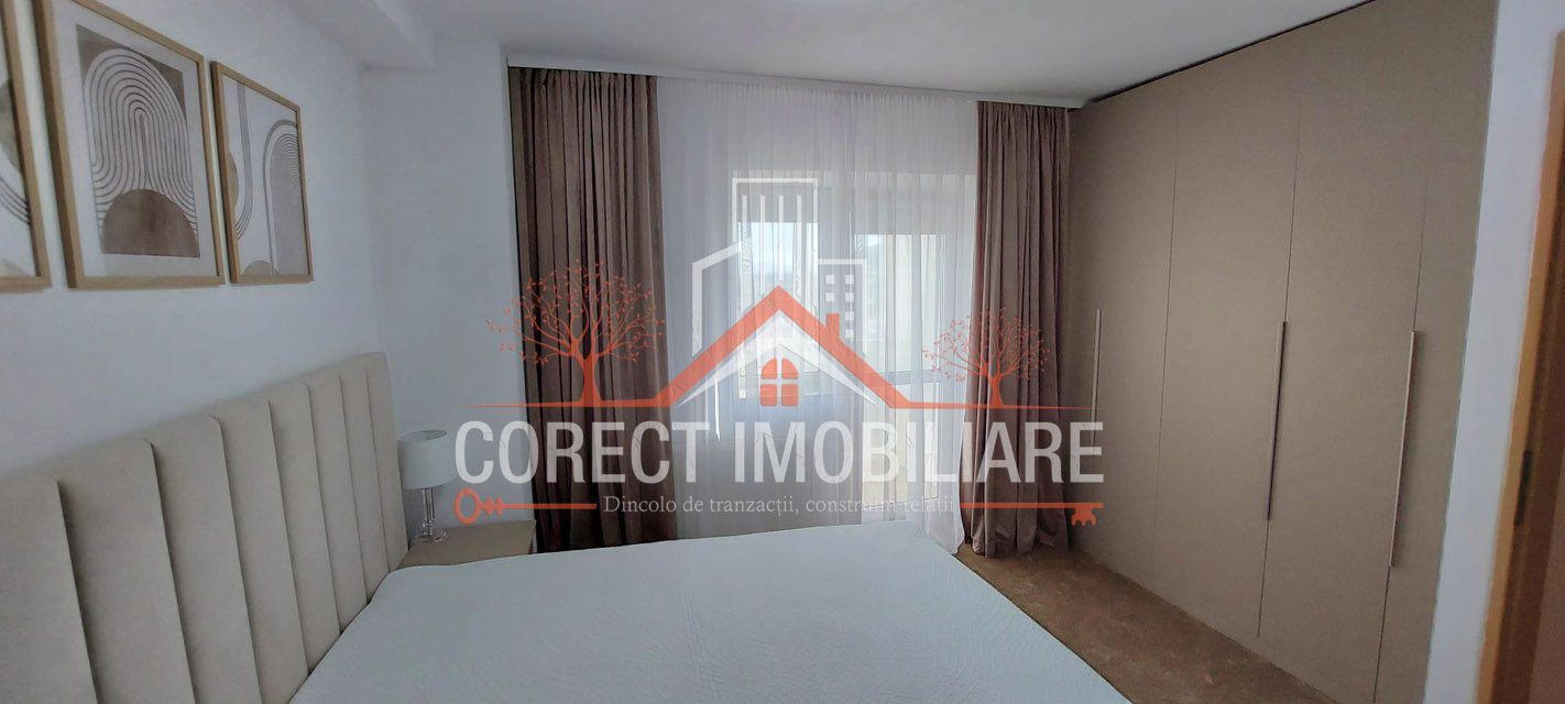 🏙 Apartament modern cu 2 dormitoare și priveliște superbă –400 €/luna - Poză 1