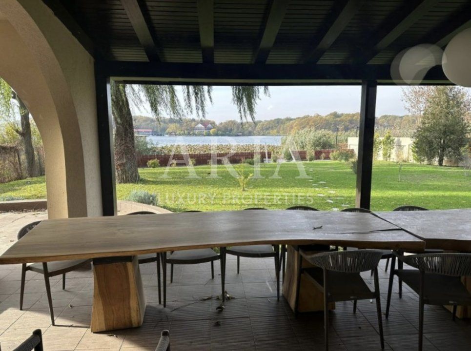 VILA SNAGOV WATERFRONT - PISCINA - PONTON 40M DESCHIDERE LA LAC - Poză 5