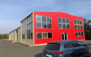 Hala industriala-depozitare 700 mp si birouri Fundulea Calarasi - Poză 1