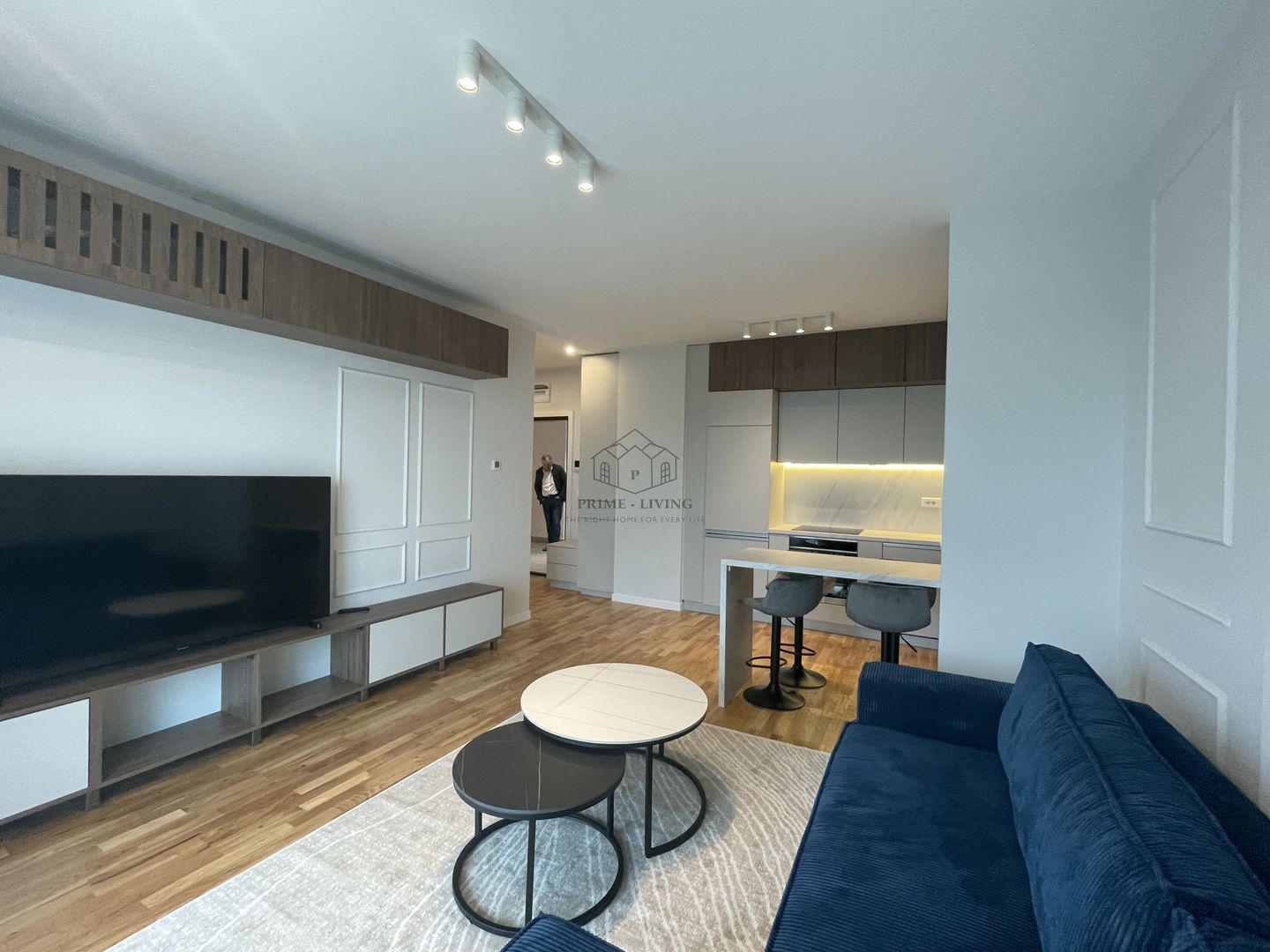 APARTAMENT NOU NOUT LA INCHIRIERE CU 2 CAMERE IN STRAULESTI - Poză 3