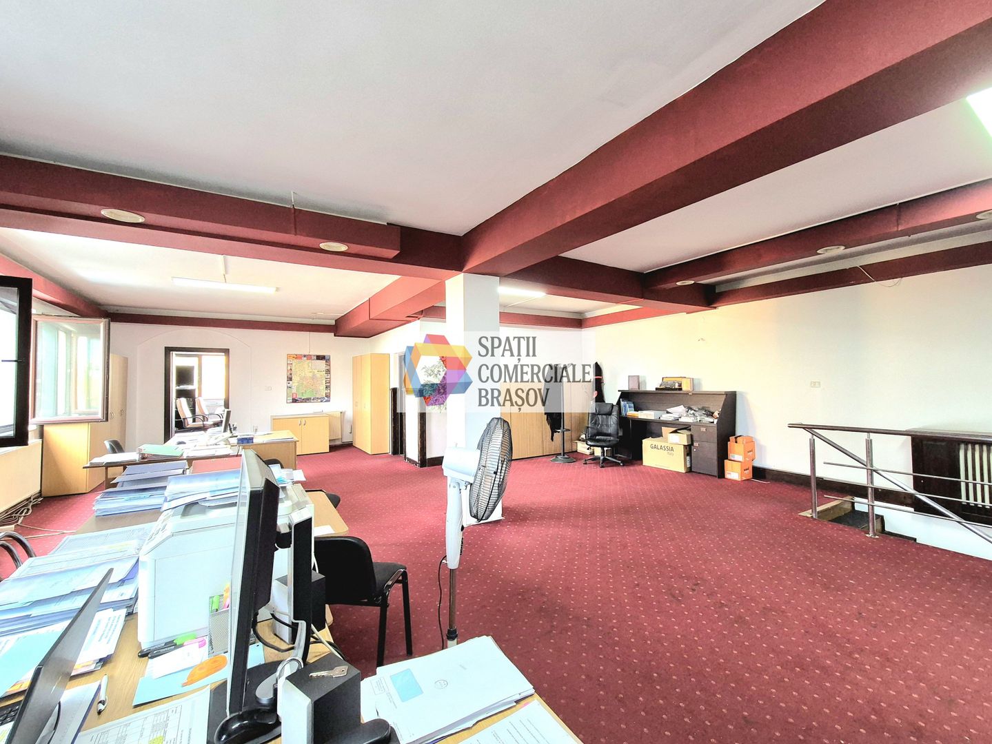 Spatiu birouri de închiriat Brașov 300 mp # spatii-comerciale-brasov.ro - Poză 3