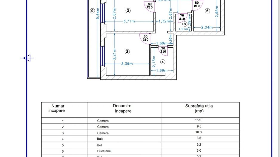 3 camere Bd. Timișoara | Bloc reabilitat | Etaj 1 - Poză 15
