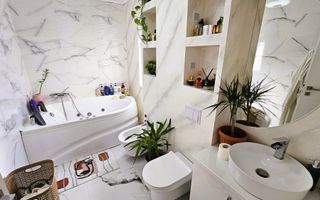 Casă tip duplex cu 4 camere, complet Mobilat, Selimbar - Poză 14