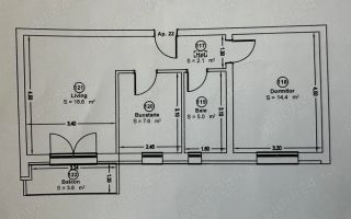 Vand apartament 2 camere decomandat,Braytim - Poză 8
