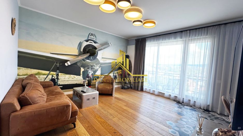 Penthouse, 3 camere, ultrafinisat, lux, terasa, jacuzzi, Sunny Hill - Poză 16