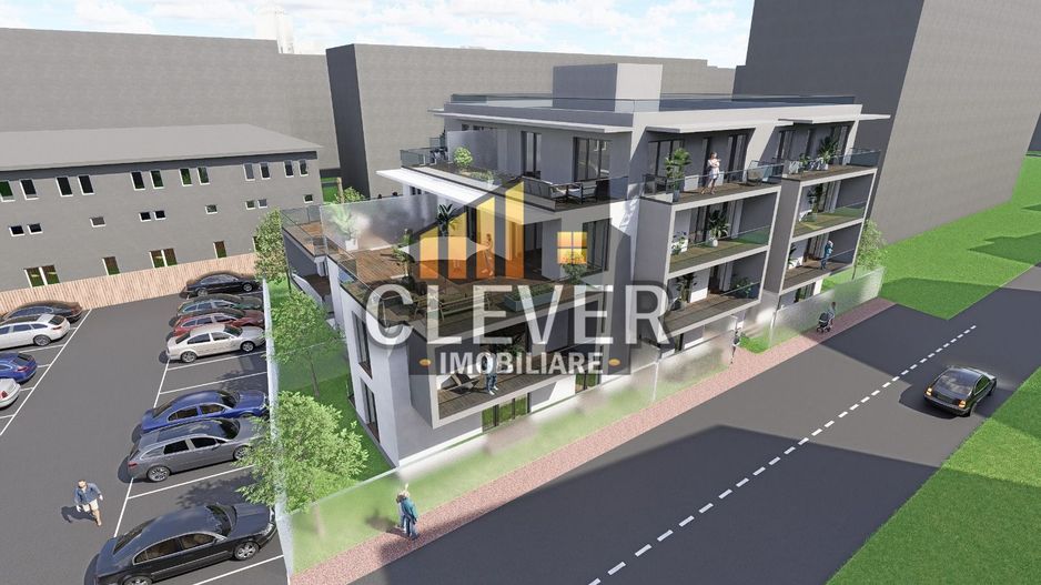 Apartament 3 Camere | 84,8 mp | Balcon 13,8 mp | Pallady - Poză 3